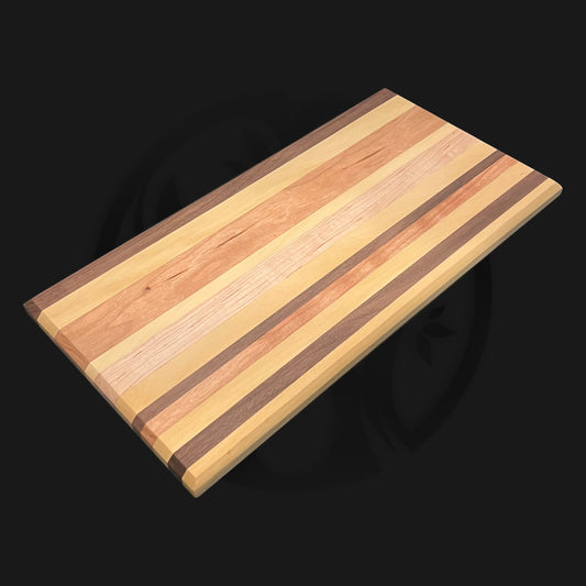 Elegant Striped Cutting Board