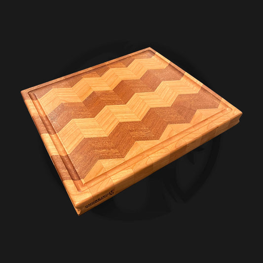 Chevron Butcher Block