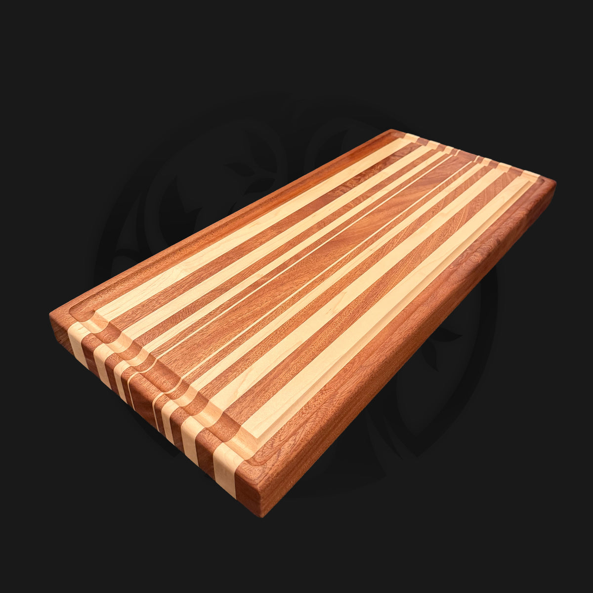 Elegant Striped Steak Board